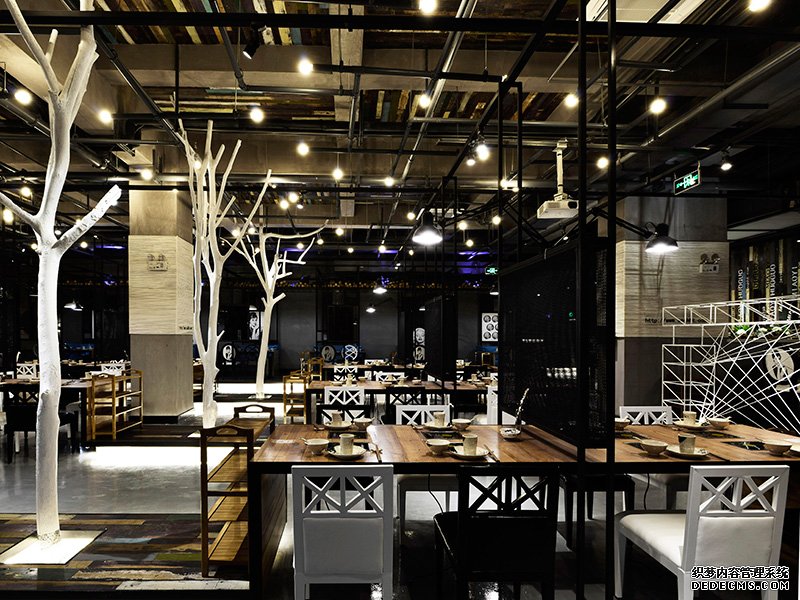 杭州妙弋火鍋現代簡約火鍋店裝修設計圖片