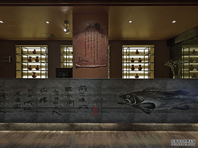 斑魚火鍋餐廳軟裝設(shè)計案例