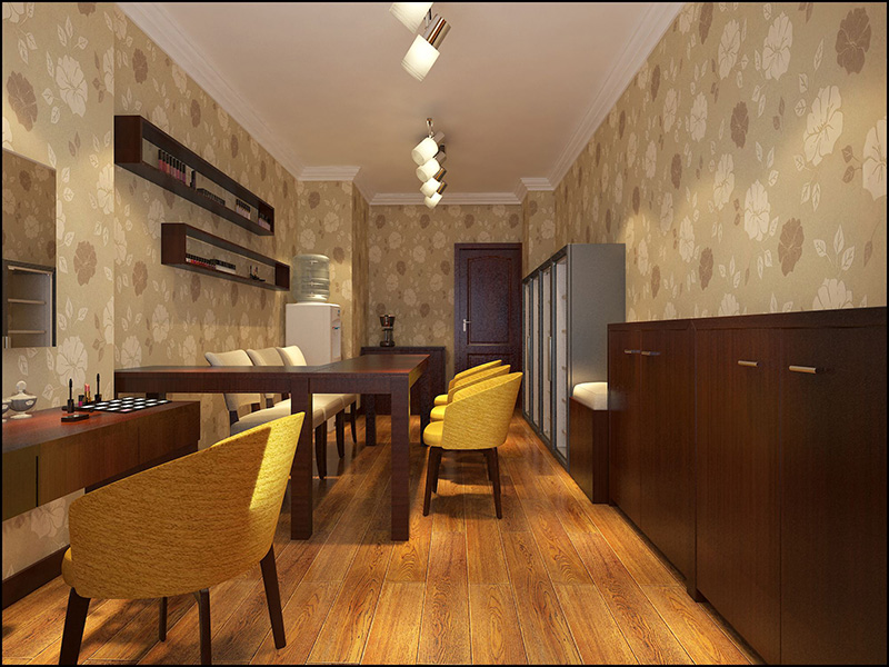 觀復(fù)齋美容院新中式裝修時設(shè)計案例