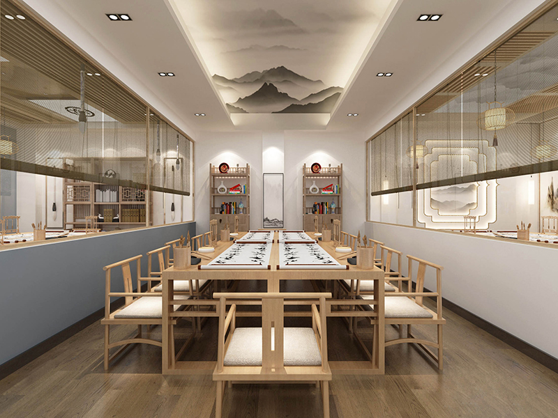 杭州明德學堂國學館裝修設計案例