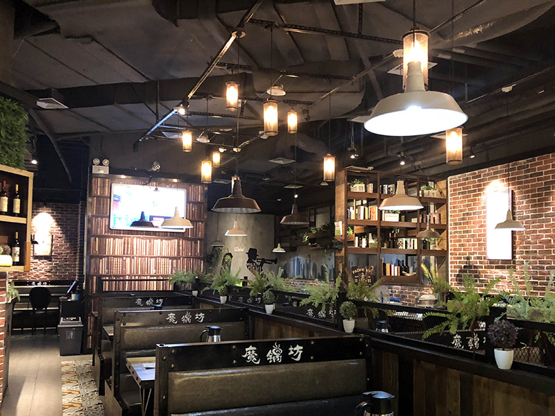 魔鍋坊火鍋店裝修設(shè)計案例