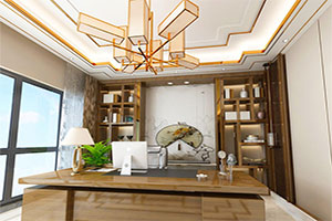 簡約經(jīng)理辦公室裝修設計風格