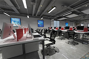 450工業(yè)風辦公室裝修設計案例