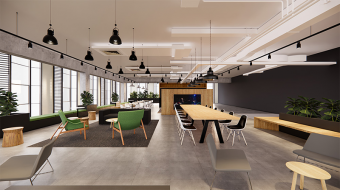 商務樓辦公室裝修：塑造專業形象，激發工作潛