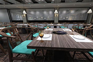 大型餐飲火鍋店裝修設(shè)計全景案例