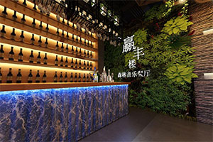 森林音樂(lè)主題餐廳裝修設(shè)計(jì)全景案例