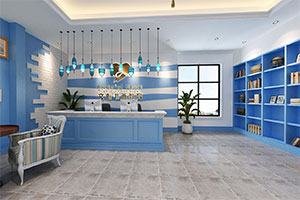 文心書(shū)畫(huà)教育培訓(xùn)機(jī)構(gòu)裝修全景圖