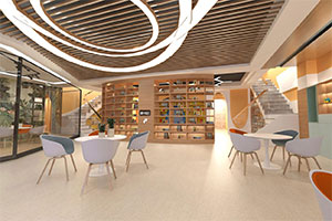 現(xiàn)代簡約托兒所裝修設(shè)計(jì)全景